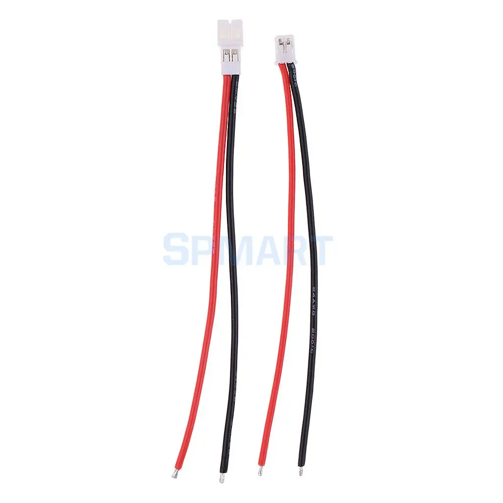 10Pcs/Set RC Upgrade Parts 55mm JST-PH 2.0 Connector Wire Cable Line Battery Charging Adapter