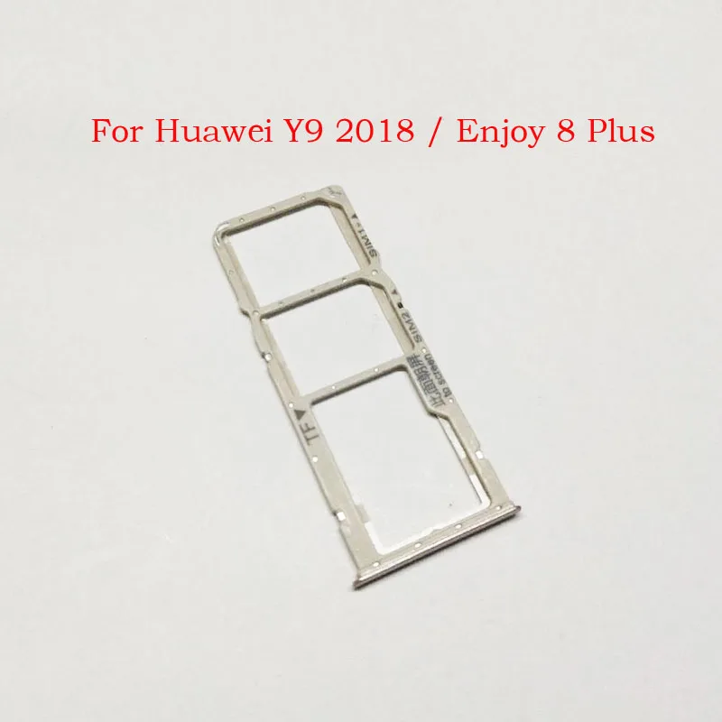 Для Enjoy 8 Plus/Huawei Y9 2018 держатель лотка для карт SIM слот карты Micro SD адаптер запасные