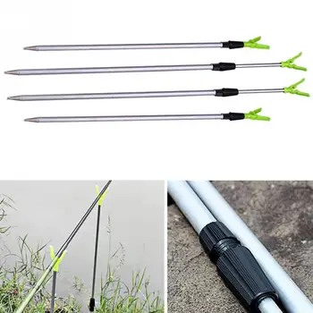 

Fishing Holder Flexible Adjustable Metal Fishing Rod Pole Holder Rack Stand Rod Pole Rack V Holder For Fishing Tackle Carp
