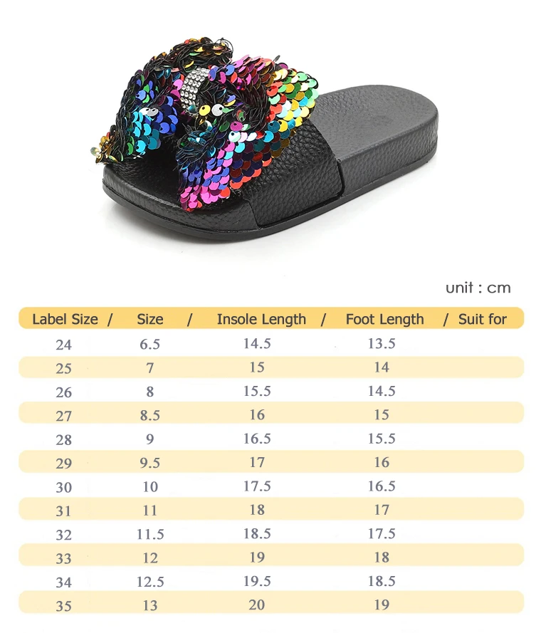Летние тапочки с бантом для маленьких девочек; Детские домашние садовые сандалии; Мягкие Шлепанцы для малышей; детская блестящая пляжная обувь