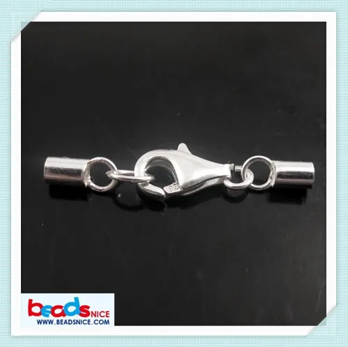 

Beadsnice ID 25305 Модная уникальная застежка для ювелирных изделий, застежки для ювелирных изделий, подходят для шнура 3,5 мм с карабином