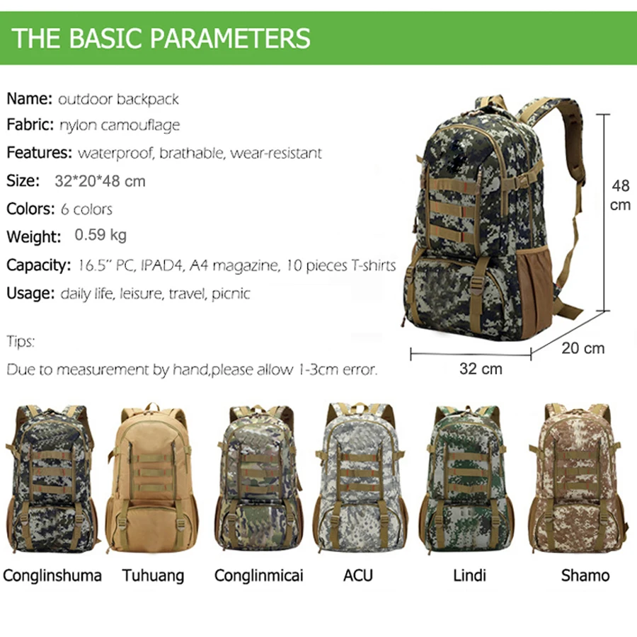 military backpack