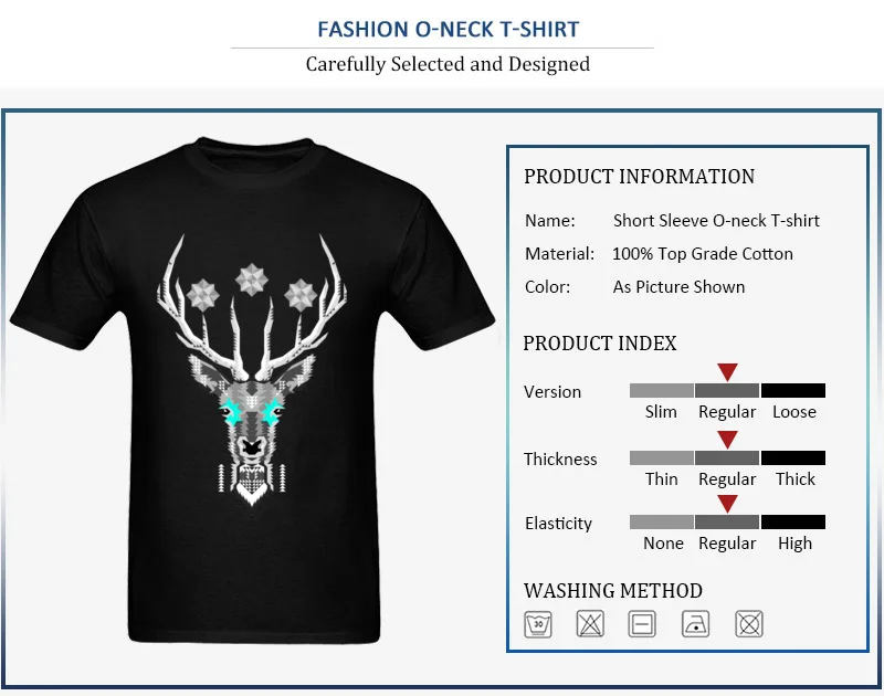 Geometric Silver Stag_detail_black