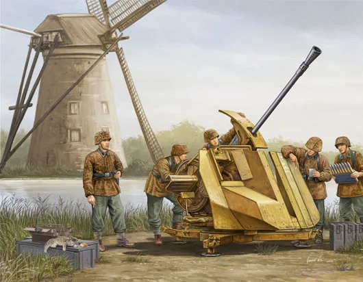 Немецкий Flak 43 Trumpeter 02311 1/35 | Игрушки и хобби