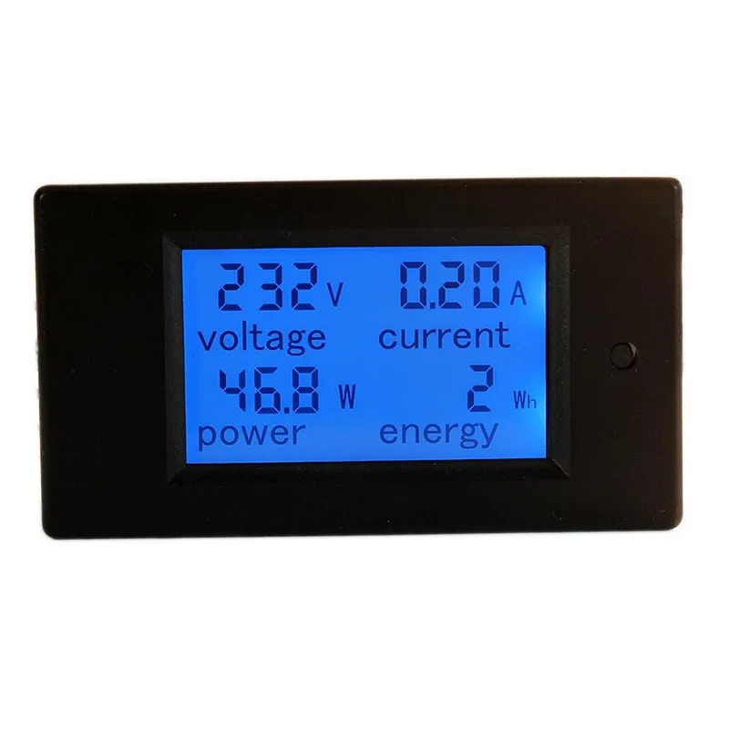 Digital AC Voltage Meters 100A/80~260V Power Energy analog Voltmeter Ammeter watt current Amps Volt meter LCD Panel Monitor Digital AC Voltage Meters 100A/80~260V Power Energy analog Voltmeter Ammeter watt current Amps Volt meter LCD Panel Monitor