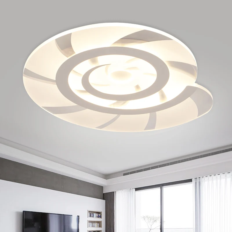 Modern Led Ceiling Lights Acryl Round Conch Ceiling Lamp