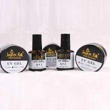 Горячая Распродажа бренд подлинный DIY 5 шт./компл. набор для акриловых ногтей прозрачный розовый белый цвет УФ гель+ один ПРАЙМЕР+ Один Топ гель