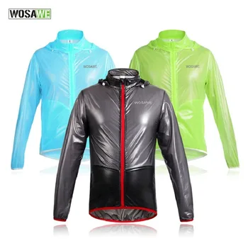 

WOSAWE Reflective Jackets Mtb Winter Clothing Outdoor Waterproof Windproof Raincoat Cycling Bike Bicycle Coat Jersey Breathable