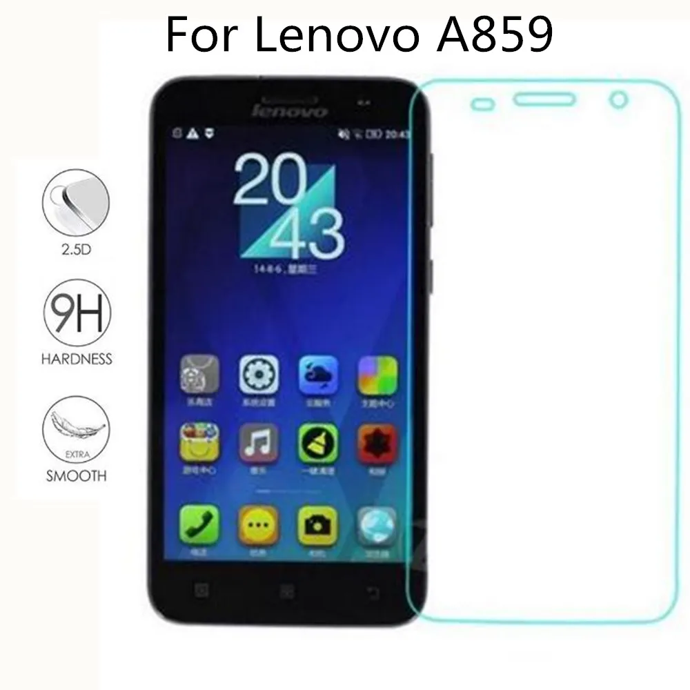 Взрывозащищенная защитная пленка из закаленного стекла 9H для Lenovo A859 | Мобильные