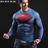 Superhero Compression Shirts Long Sleeve