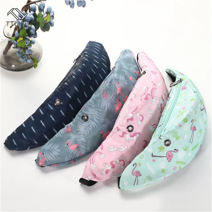 

TTLIFE 3D Colorful Print Waist Bags Fanny Packs Hip Belt Bags Money Travelling Mountaineering Mobile Phone Bag Waist Sport Packs