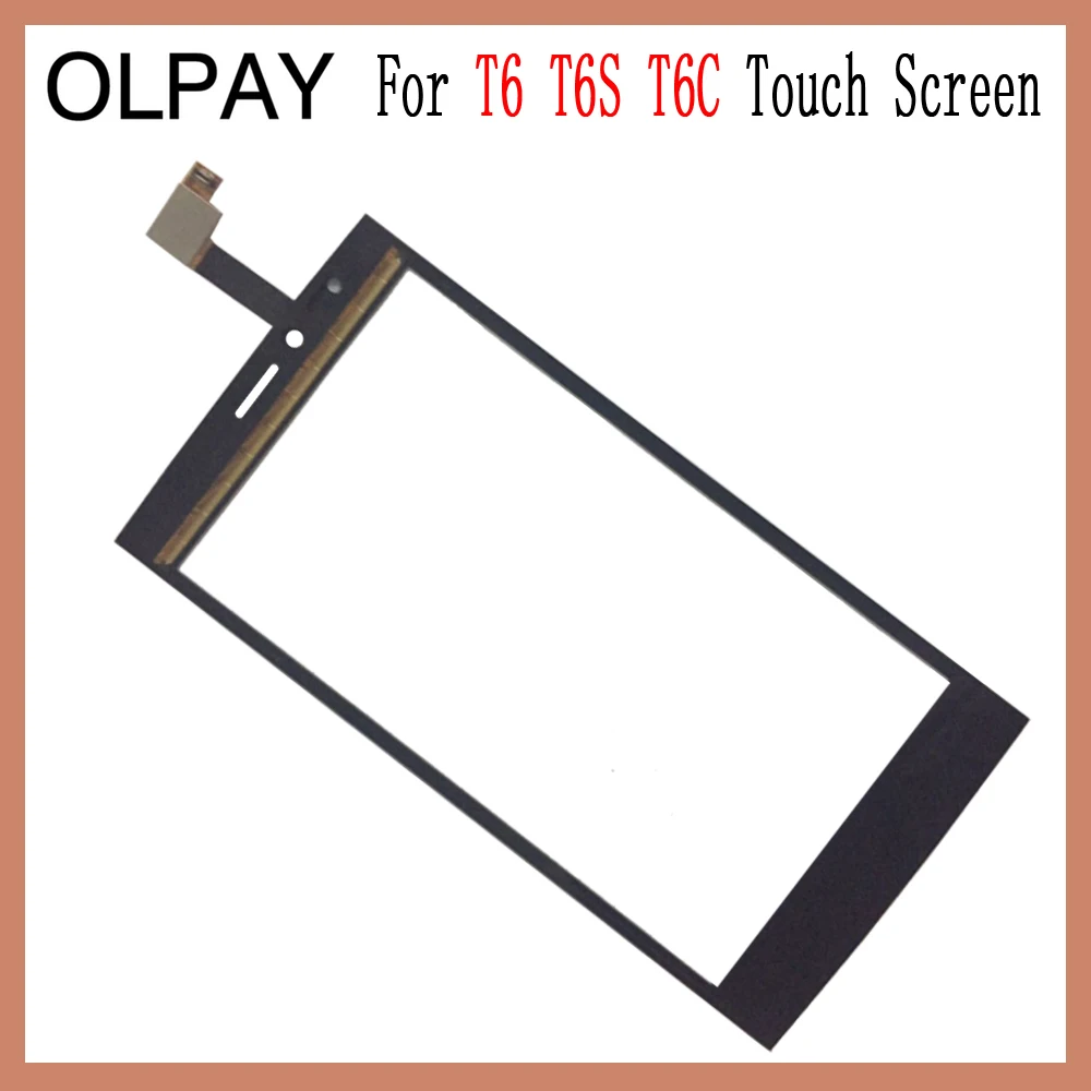 OLPAY 5,0 ''сенсорная стеклянная панель для THL T6 T6S T6C сенсорный экран дигитайзер стекло сенсор инструменты Бесплатный клей+ прозрачные салфетки
