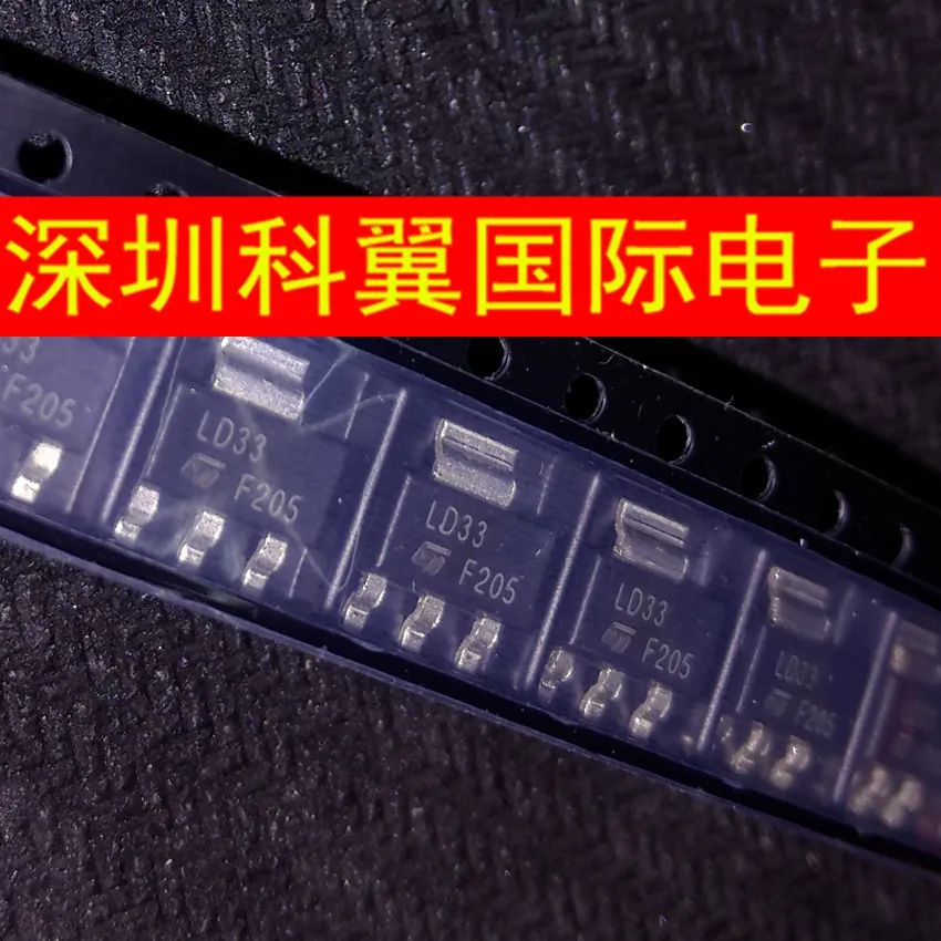 20pcs/lot LD33 LD1117S33TR Regulator 3.3V SOT223 new original on ...