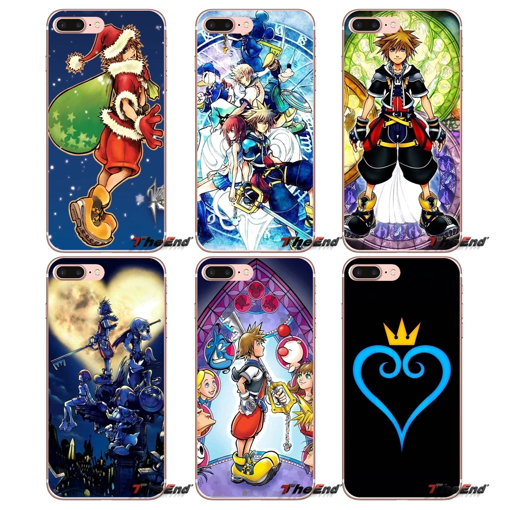 Cute Kingdom Hearts Stained Glass comic Case For Huawei Honor 4C 5X 5C 6X Mate 7 8 9 Y3 Y5 Y6 II 2 Pro G7 G8 P7 P8 P9 Lite 2017