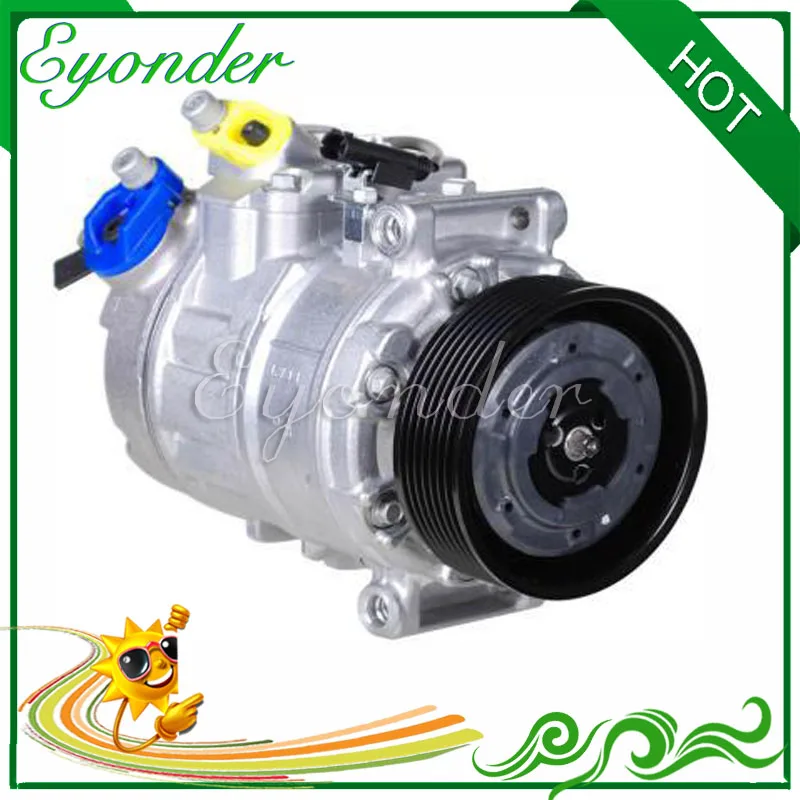 Компрессор кондиционера для BMW E90 E91 E92 E93 335i 335xi 6956719 64526956719 4471906870 DCP05033 447150-1430 |