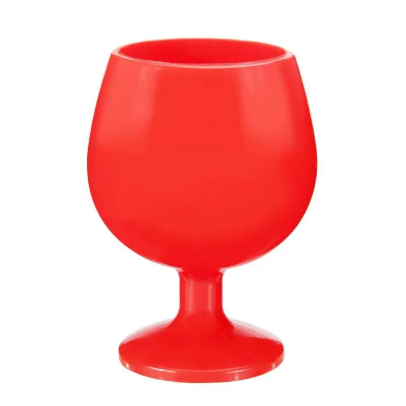 Портативная силиконовая винная крышка небьющиеся складные стаканчики для вечеринки небьющиеся путешествия пикника Кемпинг Вода пива тройник посуда для напитков инструмент - Цвет: 3