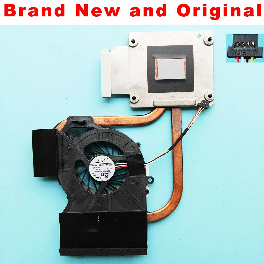 New original laptop radiator for HP DV7 6000 DV6 DV6 6000 CPU cooling
