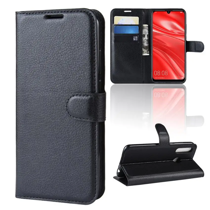 

Phone Case for Huawei P Smart+ 2019 Enjoy 9S Luxury Flip Leather Case For Honor 10i Wallet Book Cover Screen Protectors Film