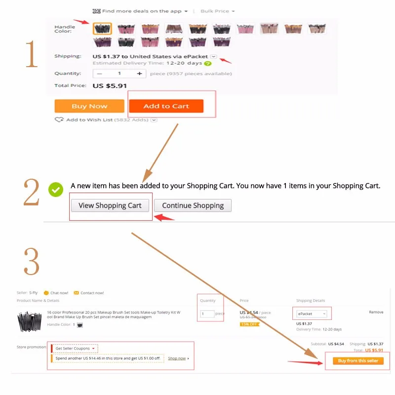 how to make order picture