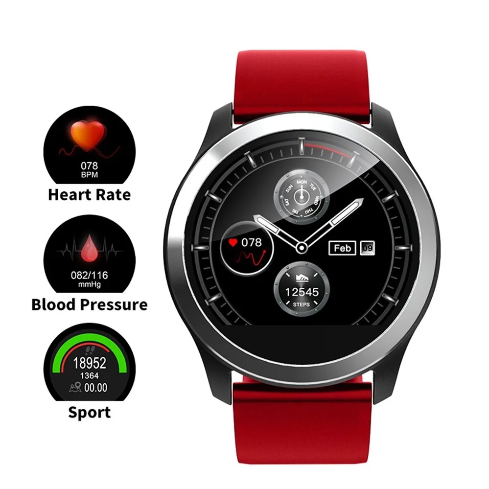 Preise Smart Uhr handgelenk blutdruck monitor EKG + PPG Herz Rate digitale Blutdruck meter Fitness Tracker Wasserdichte Smartwatch