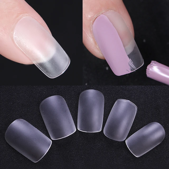 240pcs Natural Ultra Thin Professional False Nail Tips Round Square 240pcs Natural Ultra Thin Professional False Nail Tips Round Square Long Multi Size