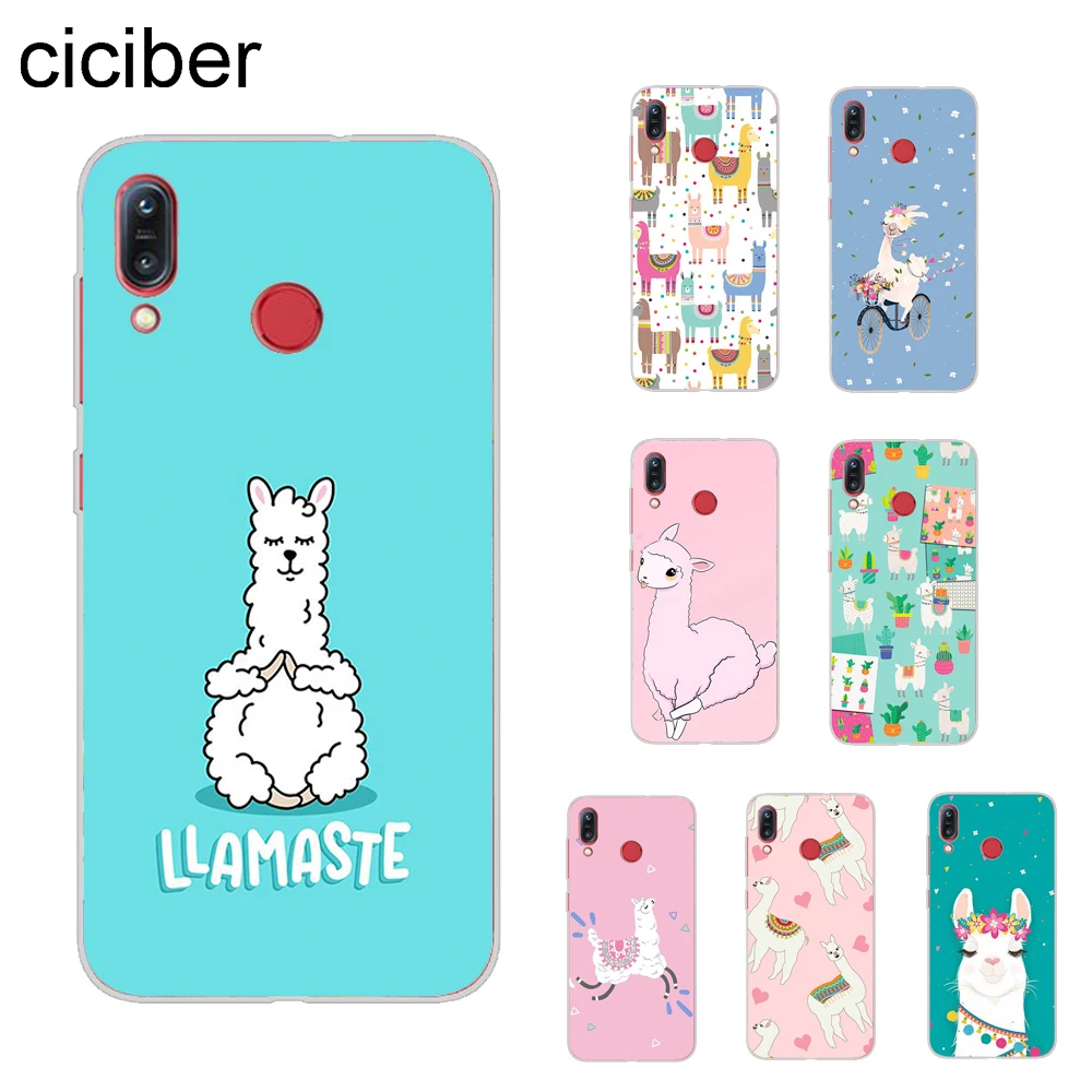 

ciciber Llama Alpaca For ASUS Zenfone 4 Max Plus Pro ZC520KL ZC554KL For ZenFone Max Plus M1 ZB555KL ZB570TL Phone Case Soft TPU