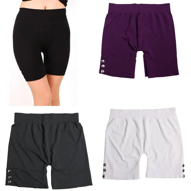 2018 New Womens Sports Training Running Fitness Shorts Stretch Seamless Legging Shorts Polyester Workout Tight Yoga Gym #20/24L