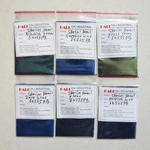 Жемчужный пигмент, пудра с жемчужным блеском, жемчужный порошок, прусский синий, темно-синий, Золотая фиалка, зеленый, трава зеленая и т. д