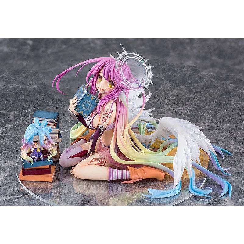 

No Game No Life Game Of Life Angel Anime Jibril PVC Action Figure Collection Model Toy Gift