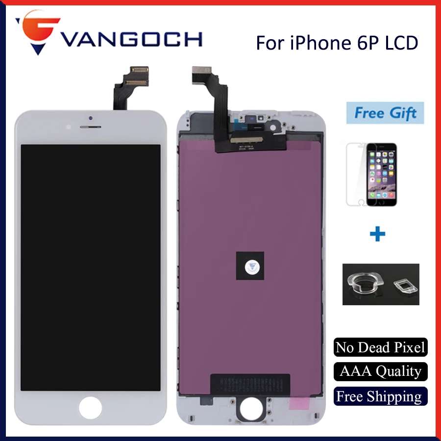 AAA Quality No Dead Pixel Display For IPhone 6 Plus LCD Replacement With 5 5 Inch