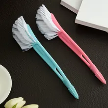 Детская щетка для чистки бутылки 360 градусов вращающаяся с ручкой щетка для чистки бутылки щетка для сосков соломенная соска щетка