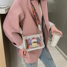 Xiniu Женская дикая сумка-мессенджер прозрачная желеобразная сумка на плечо сумка из искусственной кожи сумки известного бренда Borsa a tracolla da donna# 5