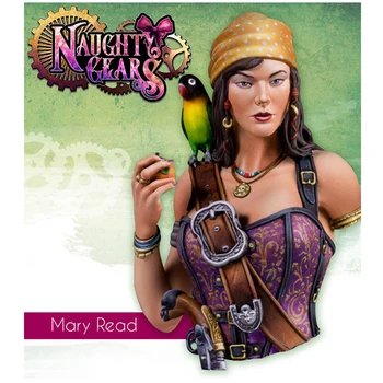 

1:12 Resin Figure Bust Model Mary Read X167