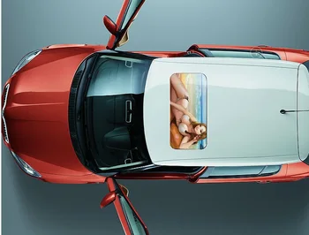 

Package Mail Car Sunroof Single Diaphragm Pervious to Light Day The roof Change Color Graffiti Skylight Decorative Stickers
