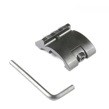 

45 Degree Offset Adapter 3 Slots X-Series Offset Rail Mount Low Profile 20mm Rail Side Rifle Scope Mount Base ht578