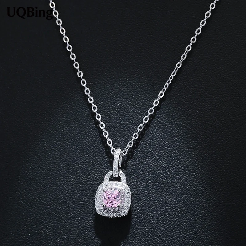 2017 Drop Shipping 925 Sterling Silver Chain Necklaces Crystal Rhinestone Pendants&ampNecklaces Jewelry Collar Colar de Plata | Украшения и