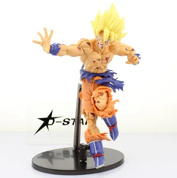 

Japanese anime figure dragon ball Super Saiyan Son Goku action figure collectible model toys for boys 28.096