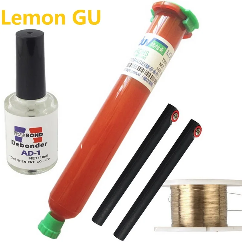 

TP-2500 lcd glue LOCA UV glue net 50g with net 20g Glue Remover Dispergator tp 2500 Screen glue Golden Cutting Wire 50M