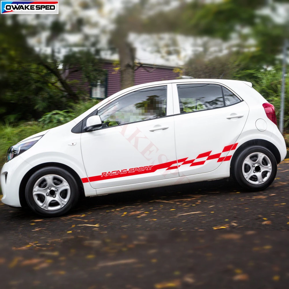 Racing Sport Graphics Stripes Car Door Side Skirt Sticker For Kia Picanto Morning Gt Line 12 18 Auto Body Customized Decals Aliexpress Automobiles Motorcycles Racing Sport Graphics Stripes Car Door Side Skirt Sticker For Kia Picanto Morning Gt Line 12 18 Auto Body Customized Decals Aliexpress Automobiles Motorcycles