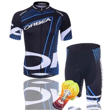 

Quick Dry Radtrikot GEL Pad 2017 Marke Orbea Pro Team Kurzarm Radfahren Jersey Maillot Ropa Ciclismo Radfahren Kleidung