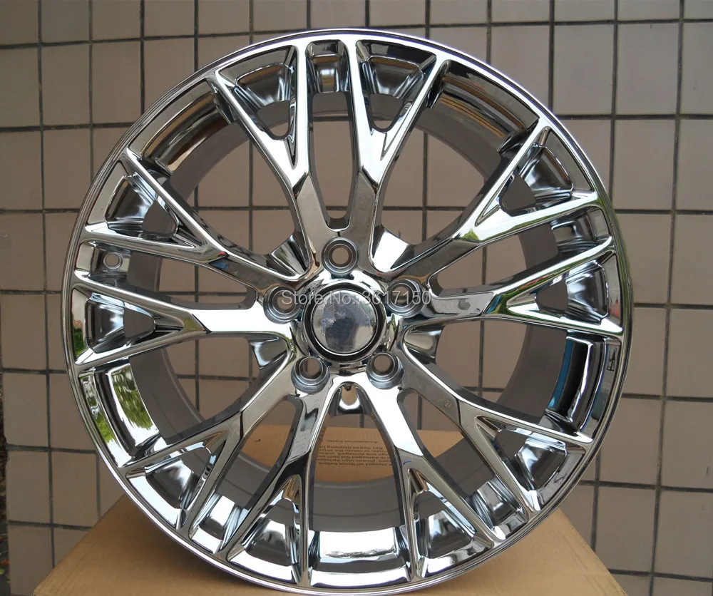 

19*10J Wheel Rims Of The PCD 5x120.7 Center Broe 70.3 ET79 With The Hub Caps