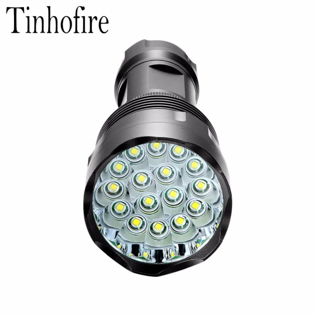 Tinhofire T16 16xT6 CREE XM-L T6 28000 люмен 5 режимов работы светодиодный вспышка светильник фонарь лампа светильник вспышки светильник 18650/26650 Батарея