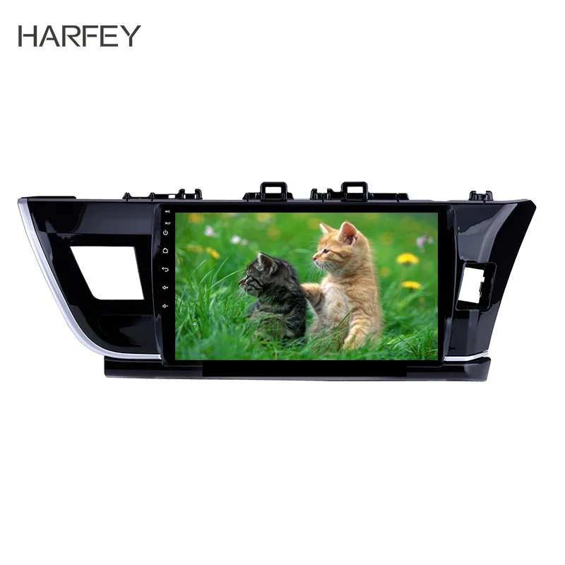 

Harfey 10.1 inch Android 8.1 Multimedia Player Touchscreen For 2014 Toyota Corolla RHD 2Din WIFI GPS Car Radio Head Unit