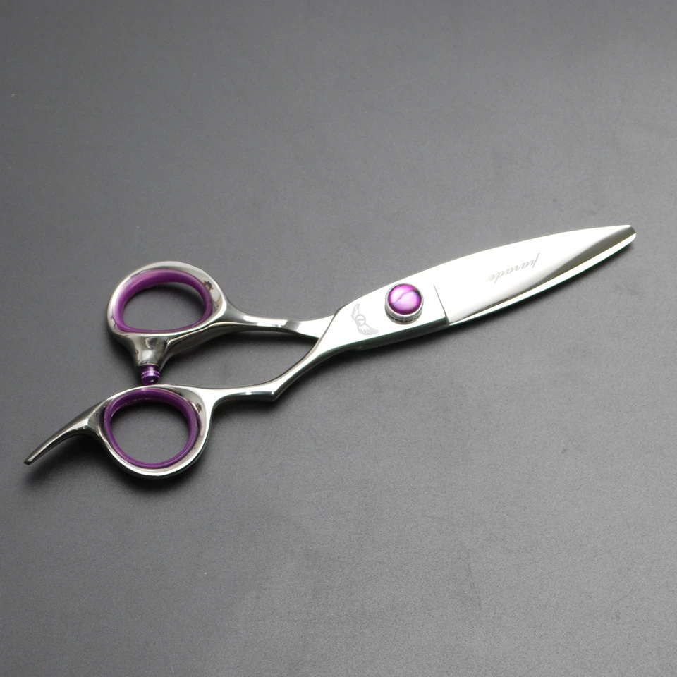 

Japan 440c 6.0 inch hair cutting modified large sliding lancet scissors for professional hairdresser and beautician