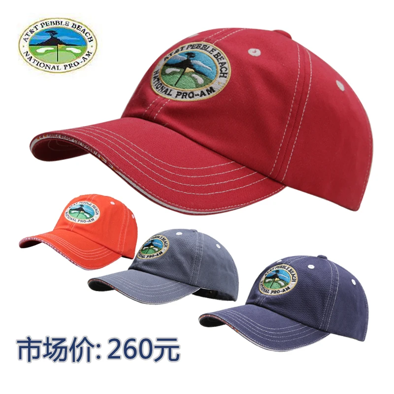pebble beach golf hat