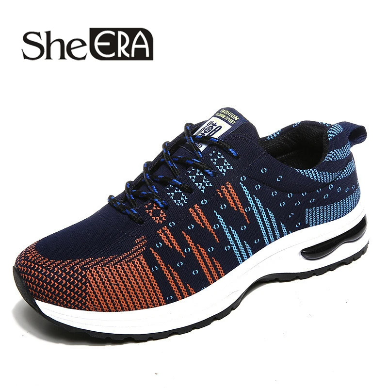 Hot ! High Quality Cheap Men Shoes Casual Fly Weave Fashion Flat Shoes