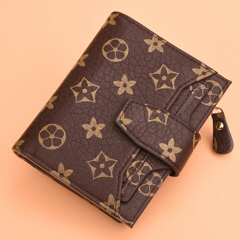 

2019 NEW Fashion Simple Ladies Wallet Short Multi-Card PU Wallet For Women Card Bag Clutch Bags Convenient Carrying Pocket Purse