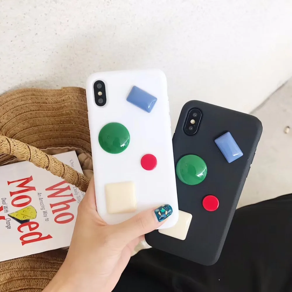 2018 Для женщин Мягкий силиконовый оригинальные 3d чехол для iPhone xs XS Max x10 7 plus 8 плюс