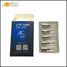JomoTech Lite 65w Pro TC Tank Electronic Cigarette Atomizer Core Lite 65W Pro Coil Ecigator Ti 0.2ohm/0.5ohm Evaporator Jomo-C10