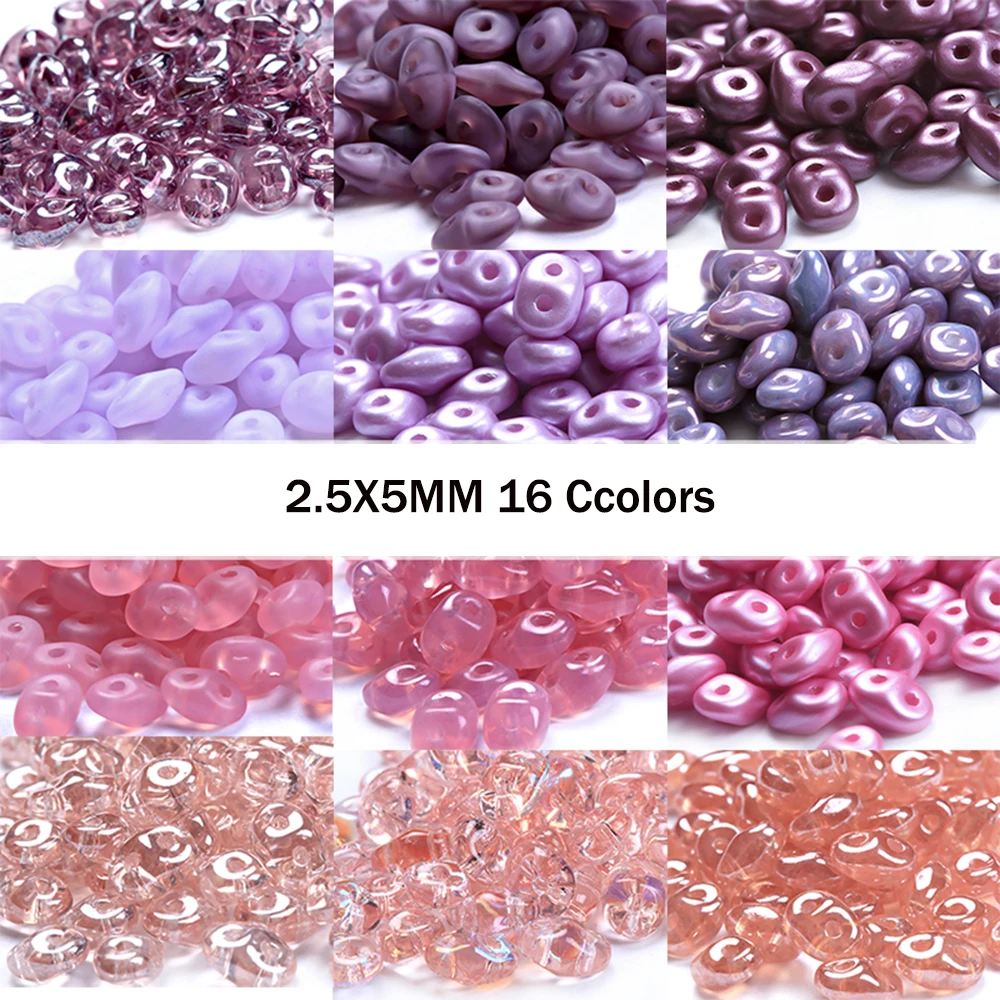 

Glass Seed Beads Two Hole Perles Japan Jewelry Boncuk DIY Handmade Charm Spacer Round Kralen Beads for Jewelry Making